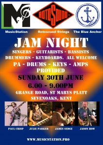 Blue Anchor Jam 30th June