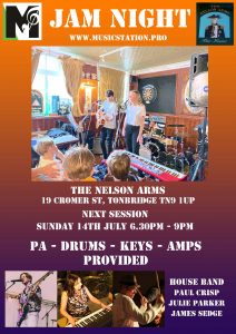 MusicStation Nelson Arms Jam Session July 19