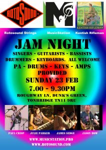 Jam Night Feb 20
