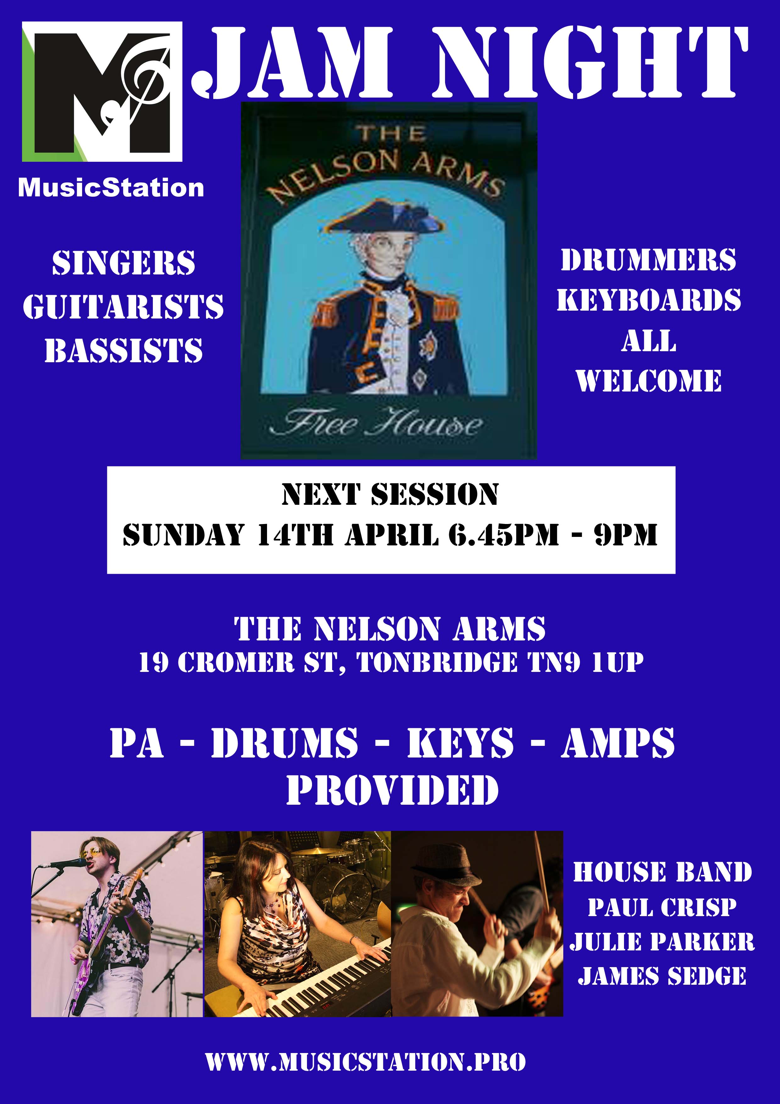 MusicStation Jam April 2019